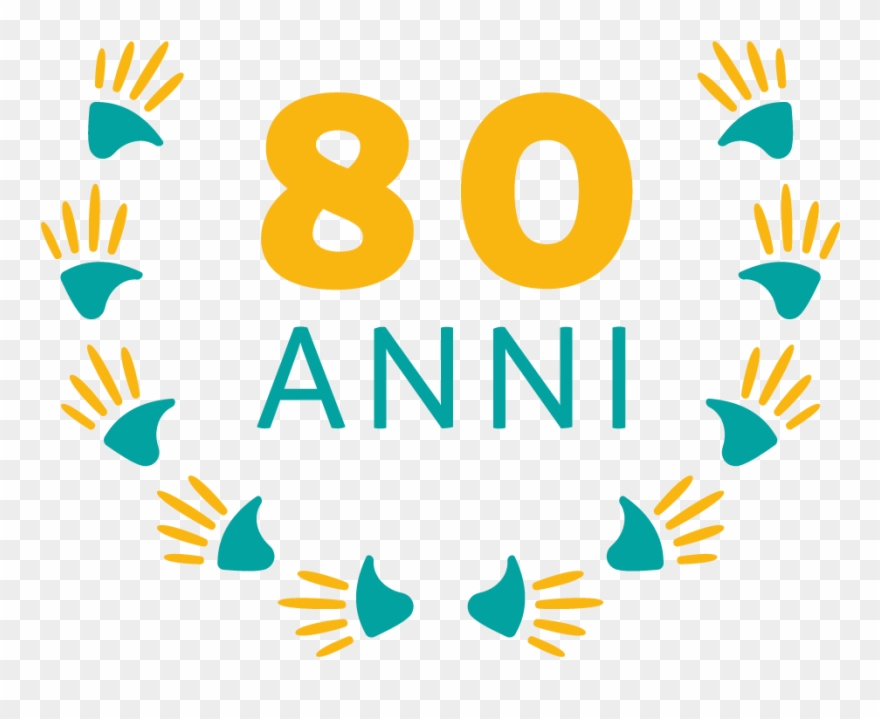 Logo 80° Anniversario - Bologna Clipart