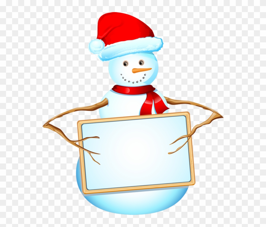 Bonhommes De Neiges Christmas Clipart, Clip Art, Banners, - Gif - Png Download