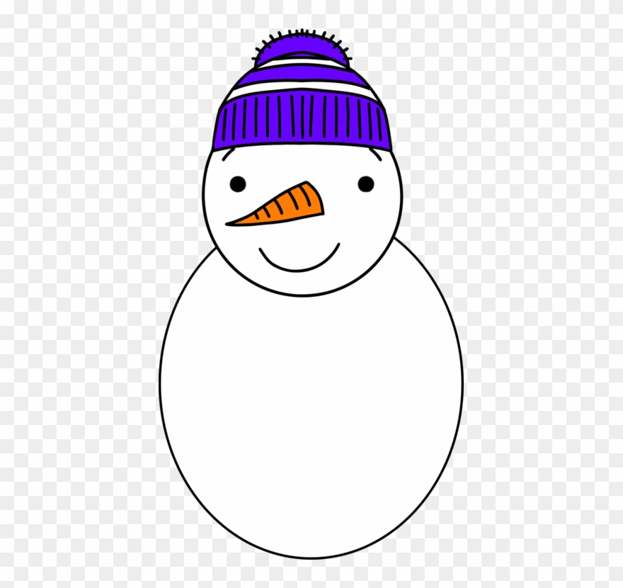 Computer Icons Snowman Cartoon Face Head - Snowman Head Clipart - Png Download