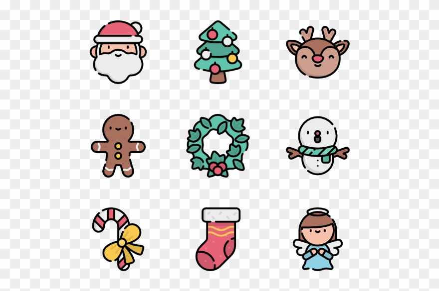 Vector Snowman Christmas - Law Clipart