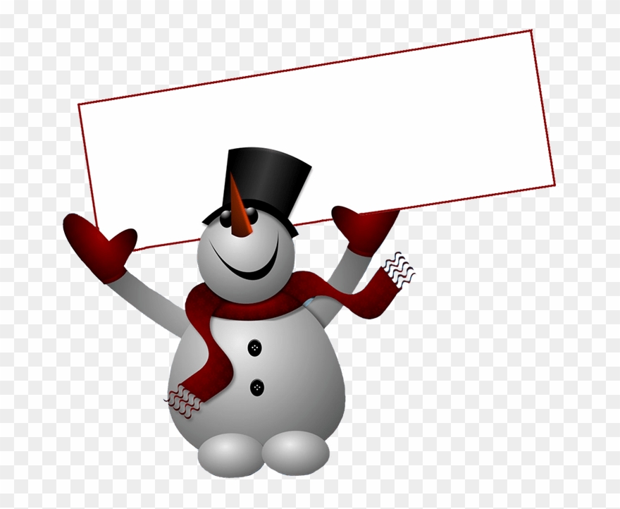 Moving Picture Of A Snowman Clipart