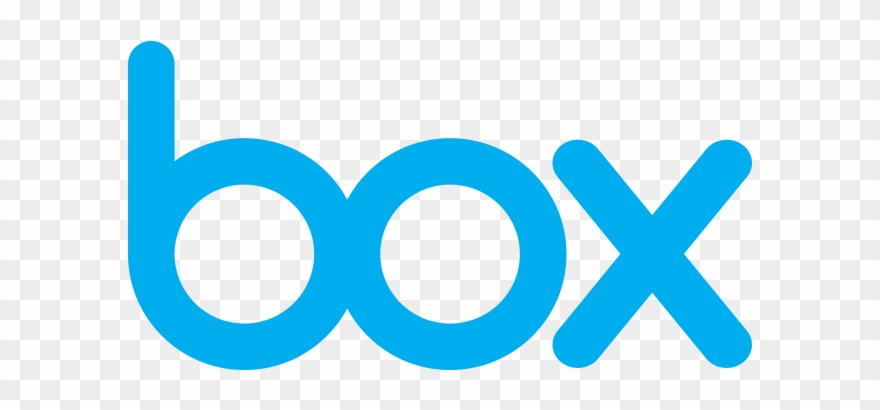 Box Logo - Box Cloud Icon Black Clipart