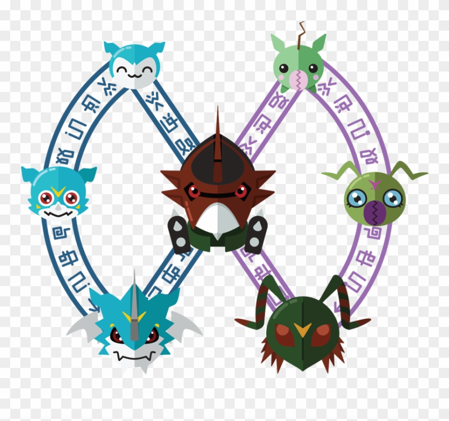 Thank You - Digimon By Sindor Clipart