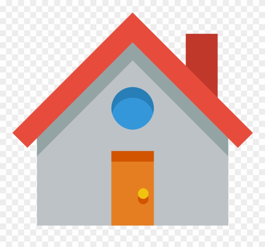 House Icon - House Flat Icon Png Clipart