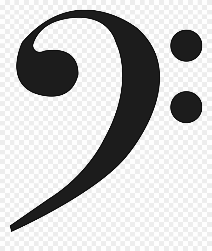 Piano Keys Clipart - Clef - Png Download