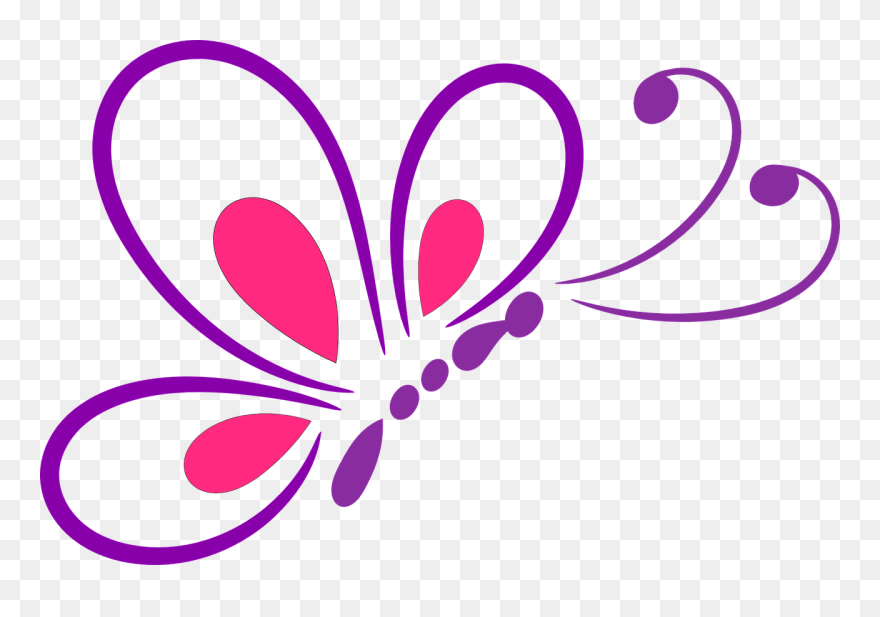 Free Butterfly Graphics - Butterfly Clip Art Hd - Png Download