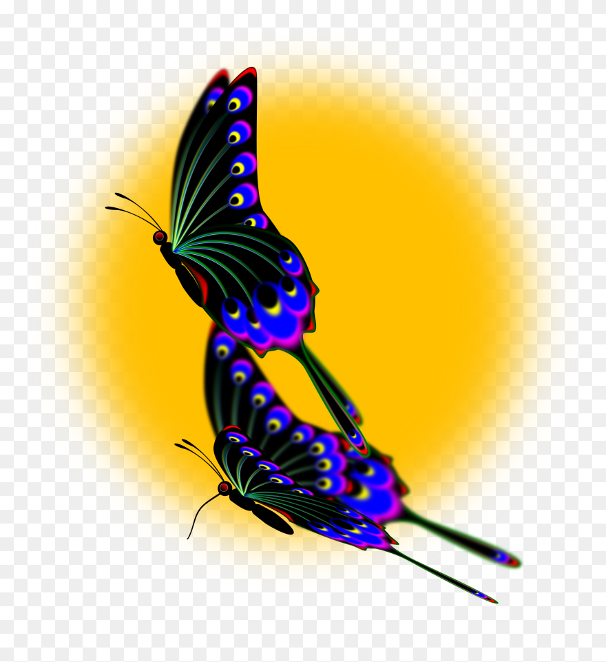 Monarch Butterfly Swallowtail Butterfly Line Art Luzon - Clip Art - Png Download