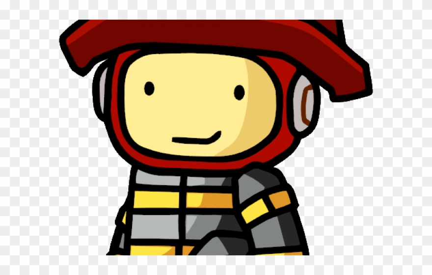 Firefighter Clipart Suit - Scribblenauts Suits - Png Download