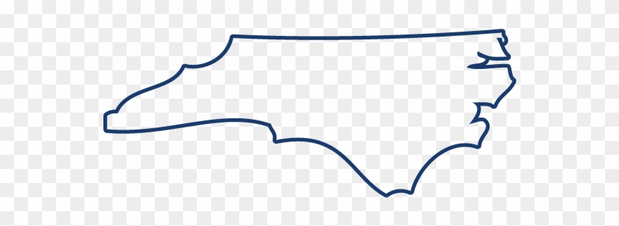 North Carolina - North Carolina Outline Png Clipart