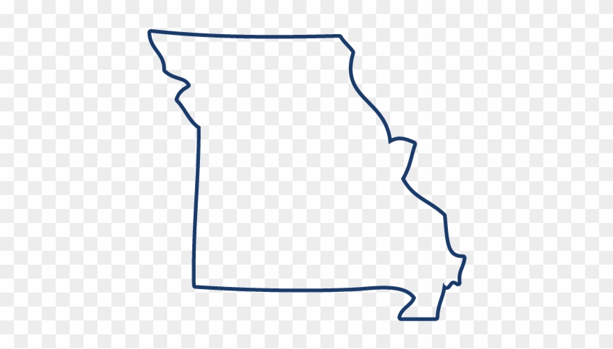 Mississippi - Missouri Outline Png Clipart