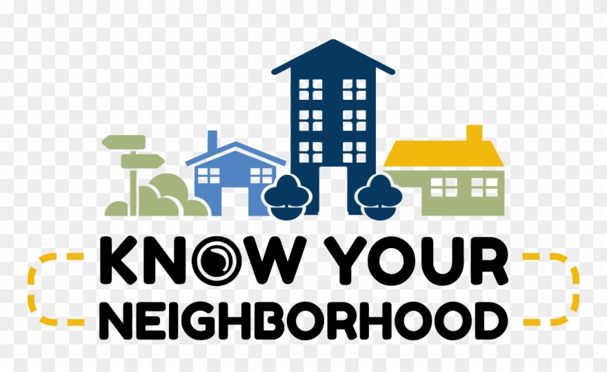 Know Your Neighborhood - Iowa City Clipart