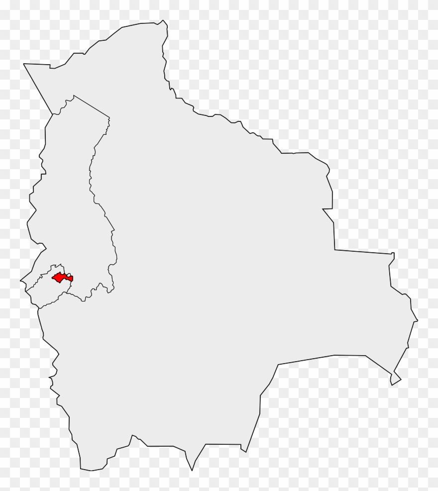File - Coro Coro - Ubicación - Bolivia Map Outline Clipart