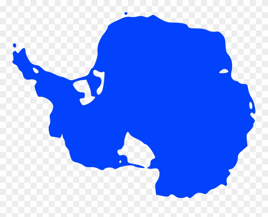 Antarctica Clipart Antartica - Continents Antarctica - Png Download