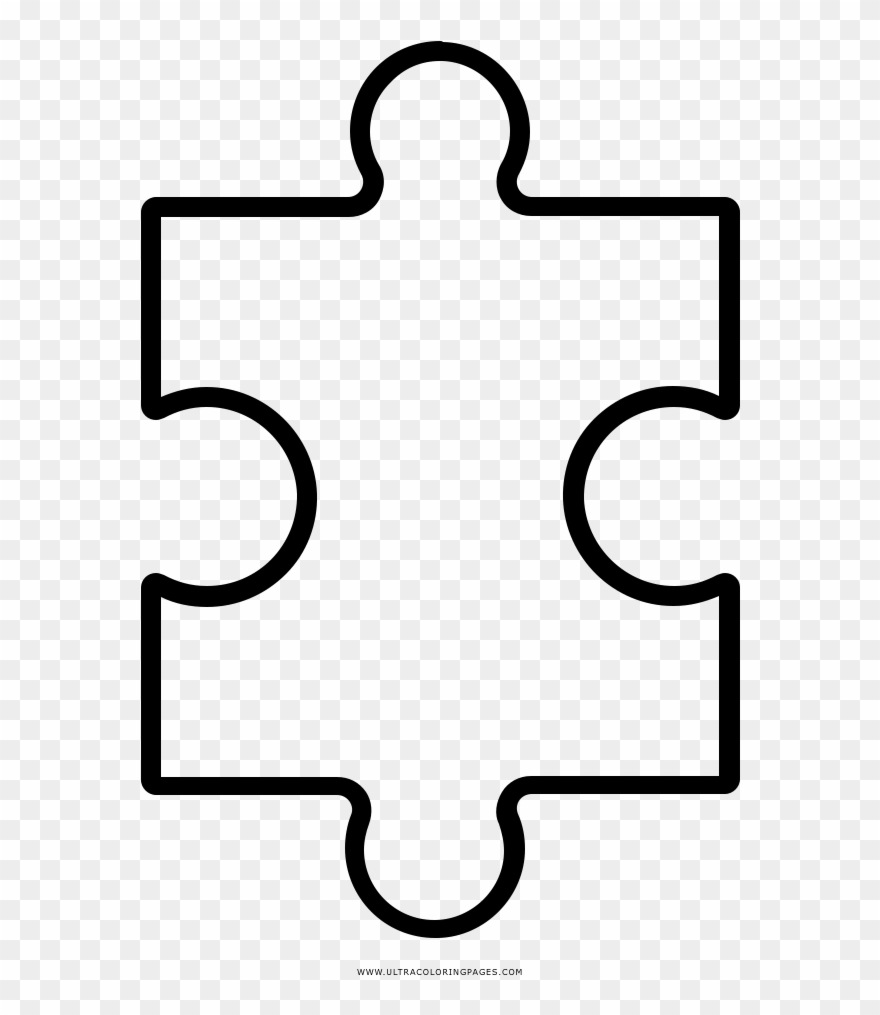 Direct Puzzle Piece Coloring Page Ultra Pages Volamtuoitho - Peça De Quebra Cabeça Clipart