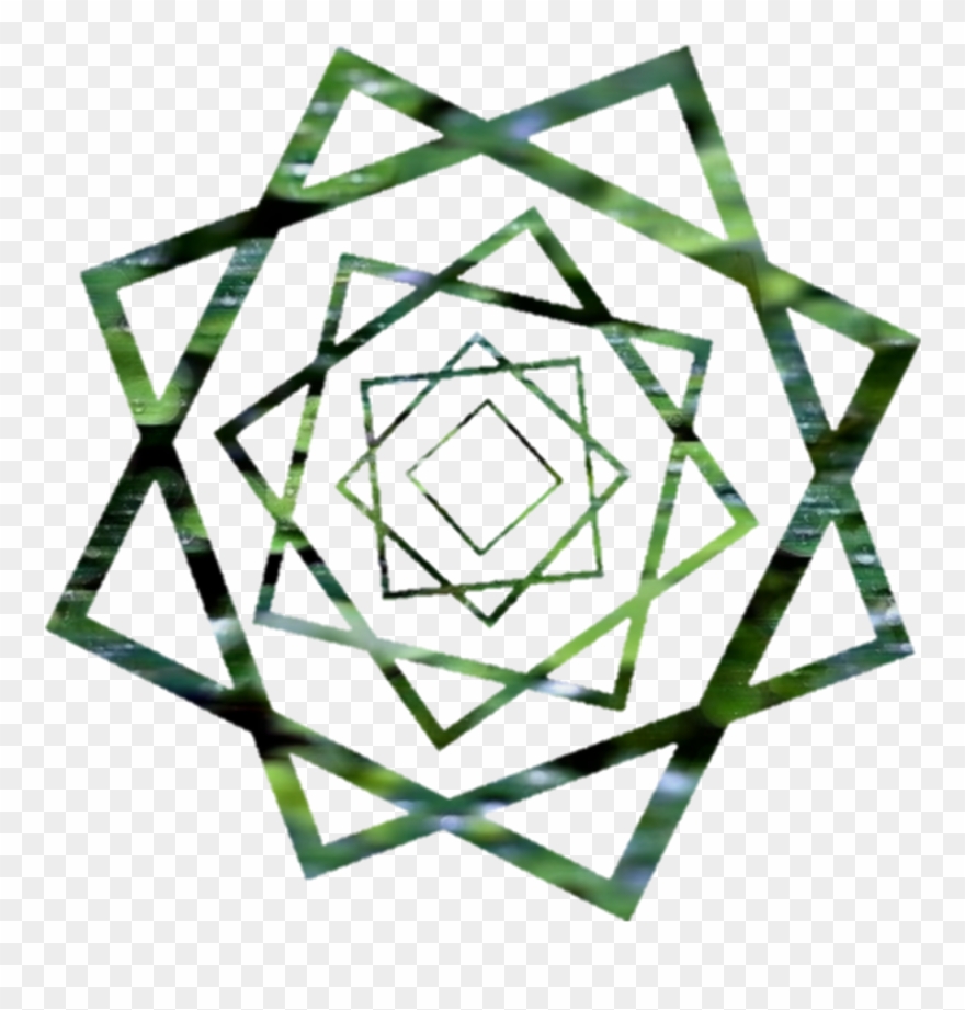 #mandala #vector #green #aesthetic Clipart