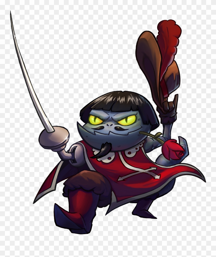 Characterrender Chameleon Skin Musketeer Redbg , Png - Cartoon Clipart