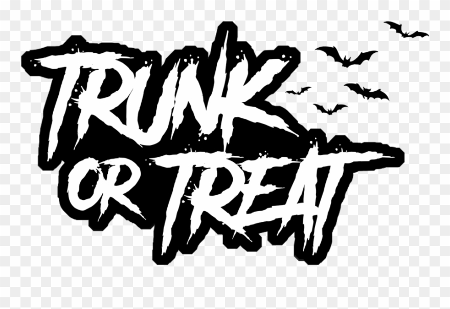 Trunk Or Treat Png - Black And White Trunk Or Treat Clipart