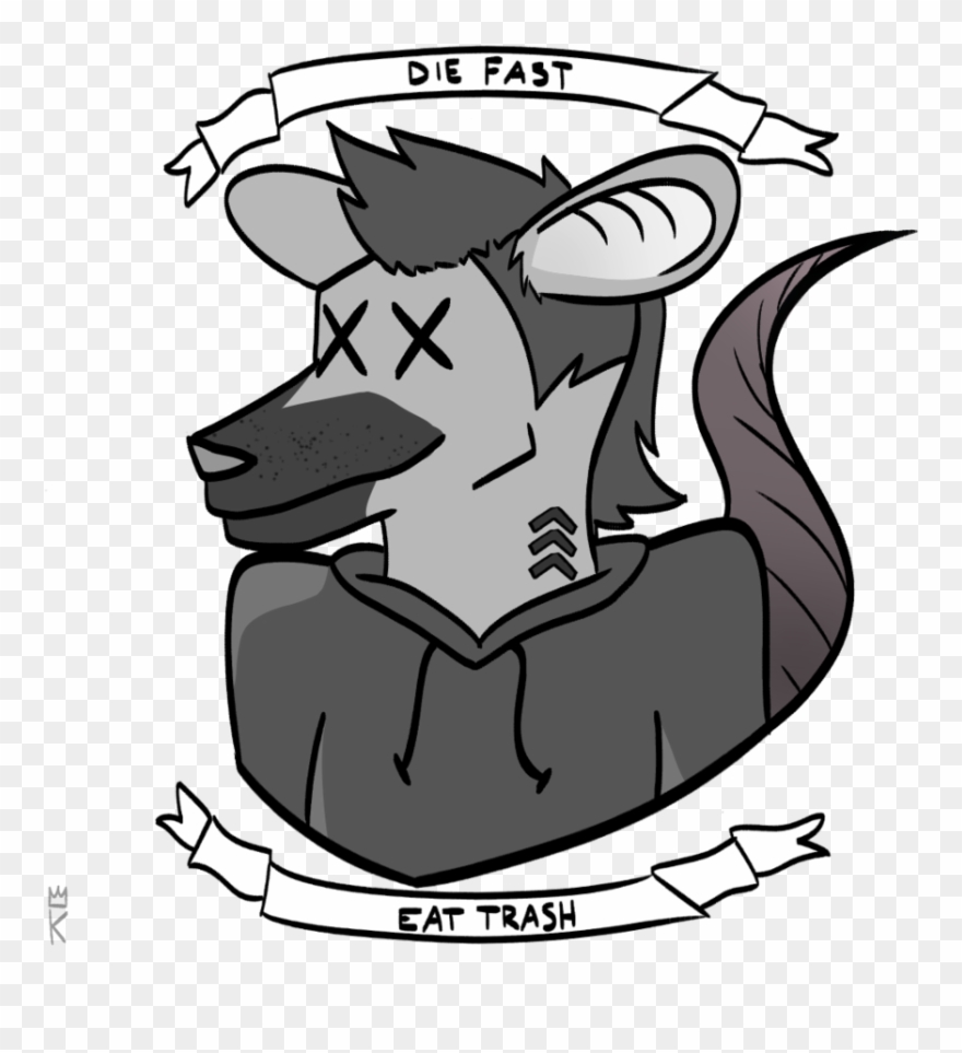 Possum Drawing Fursonas - Cartoon Clipart