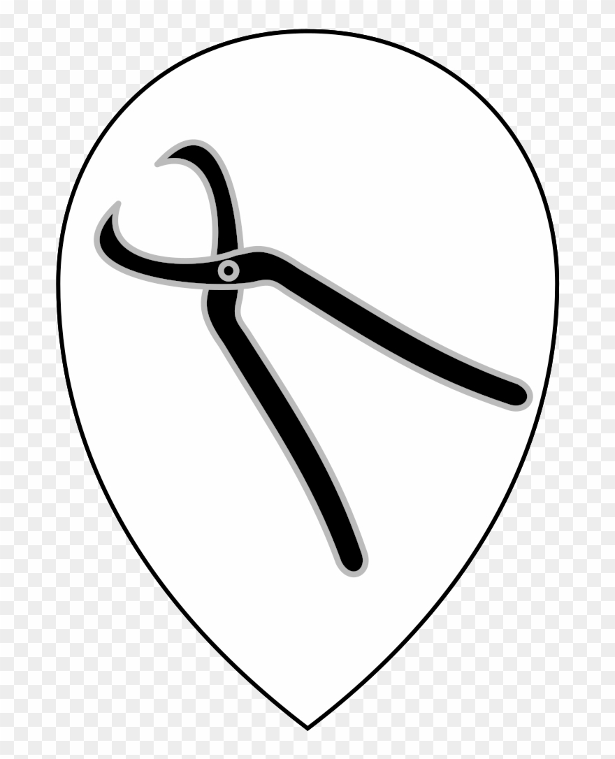 Stemma Dell'arte Dei Fabbri - Circle Clipart