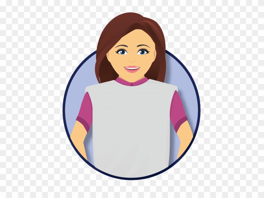 Abena Disposable Self-adhesive Clothing Protector - Cartoon Clipart