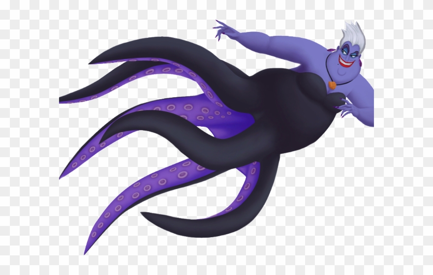 Tentacle Clipart Ursula - Kingdom Hearts Ursula - Png Download