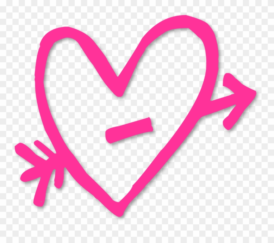 Cupid Heart Clipart - Gift - Png Download