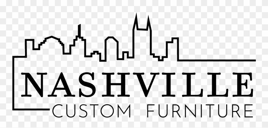 Clip Art Nashville Skyline Outline - Calligraphy - Png Download