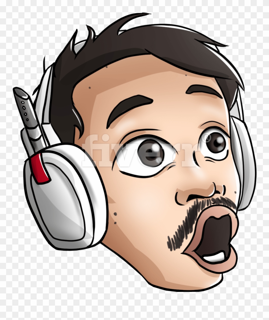 Create Twitch Emotes For Sub Static Youtube Emojis - Illustration Clipart