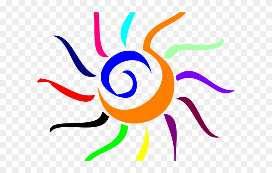 Ray Clipart Corner - Sun Rays Clip Art - Png Download