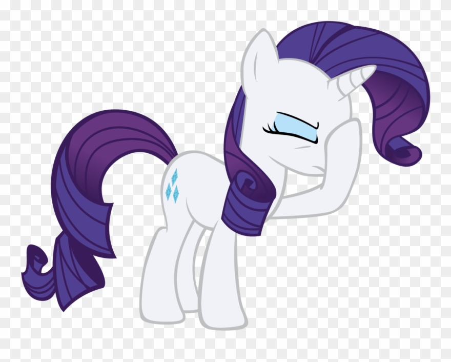Facepalm Pony Facehoof Rainbow Dash Another Facehoof - Mlp Twilight Facepalm Clipart