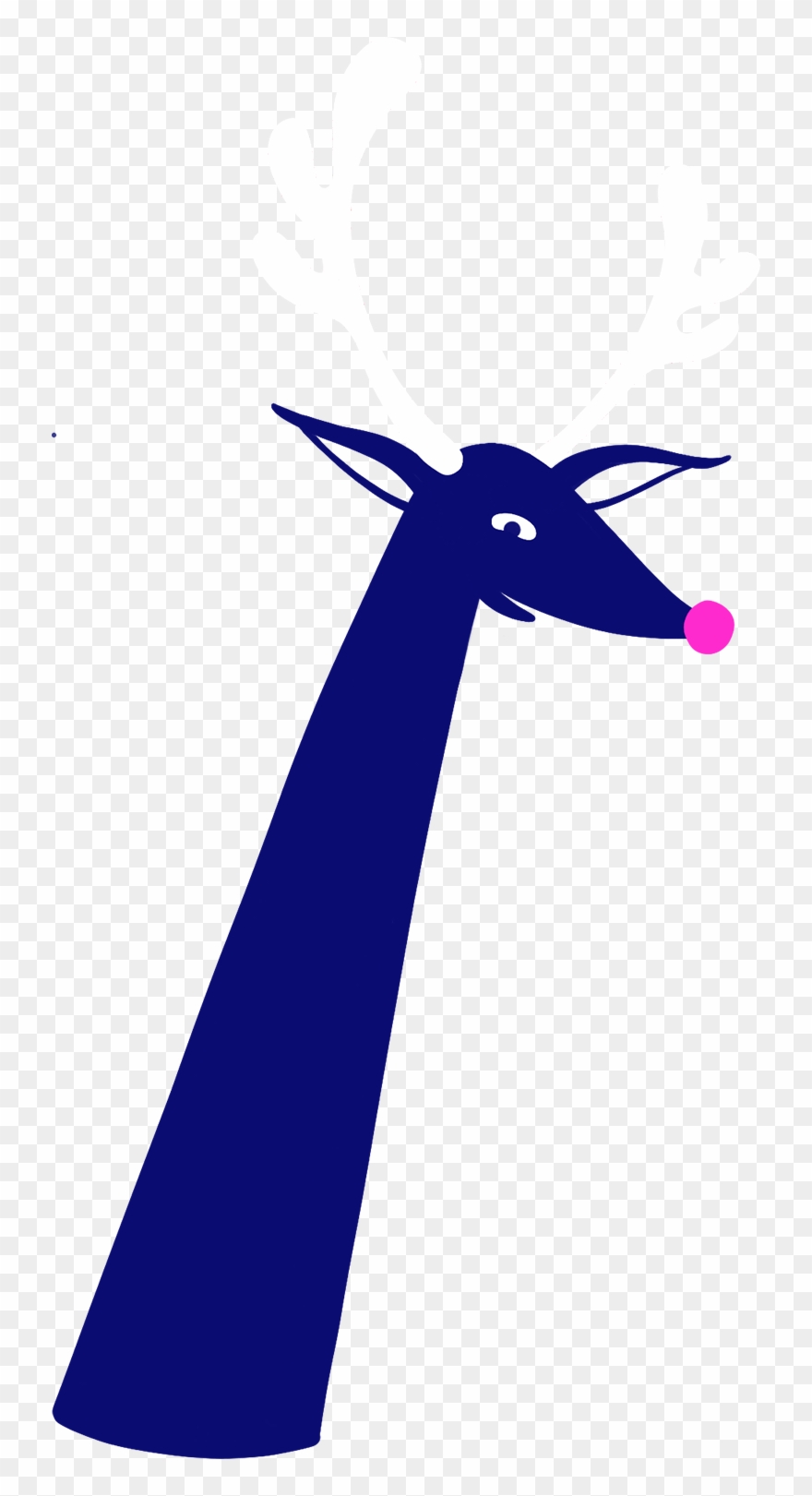 We're Delighted That Santa's Happy With His Christmas - Giraffe Clipart