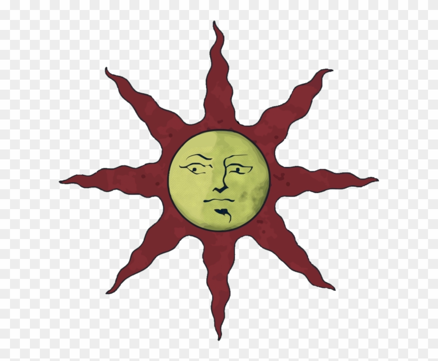 #dark Souls #praise The Sun #games #gaming - Dark Souls Solaire Symbol Clipart
