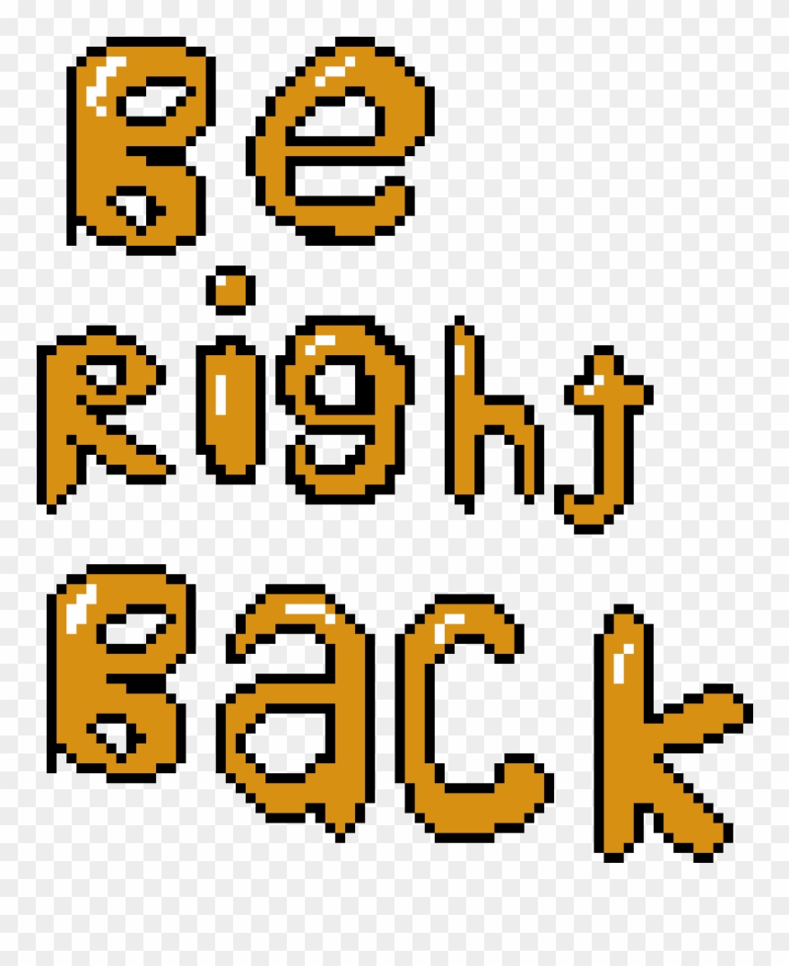 Be Right Back Transparent Transparent Background - Right Back Image Transparent Clipart
