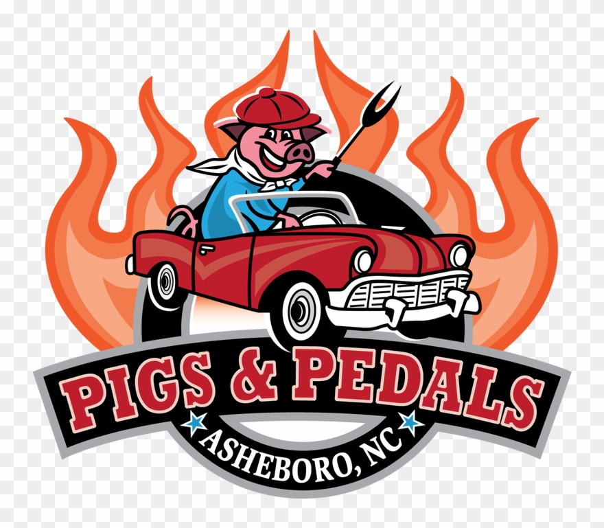 Pigs And Pedals Clipart
