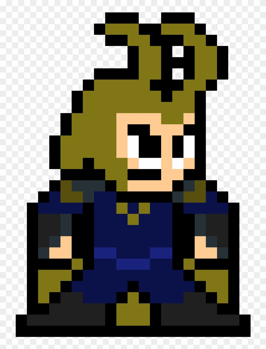 Loki - Pixel Art Punisher Clipart