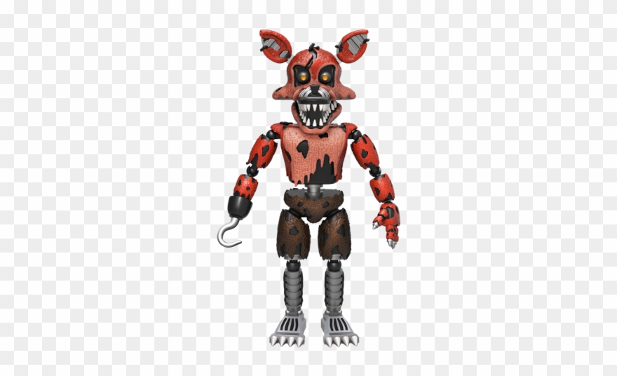 Fnaf Foxy Png - Funko Nightmare Foxy Clipart