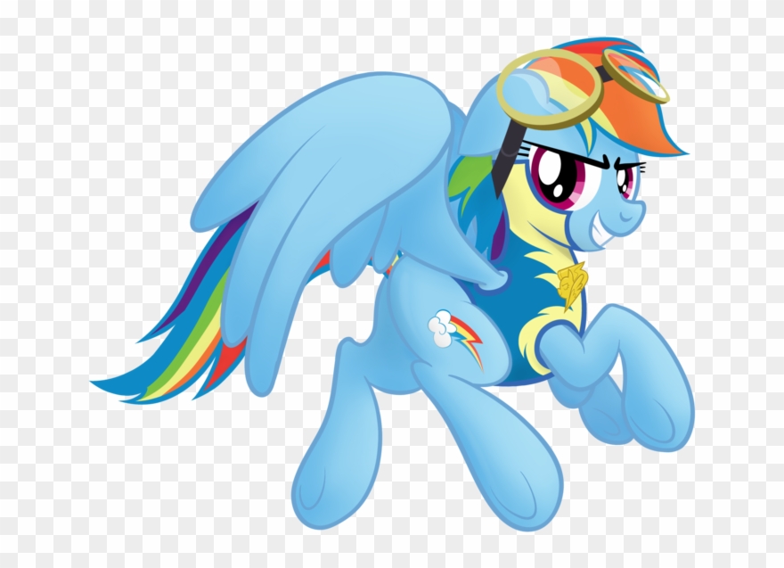 Dash S Destiny No By Artwork Tee - Rainbow Dash As A Wonderbolts Clipart