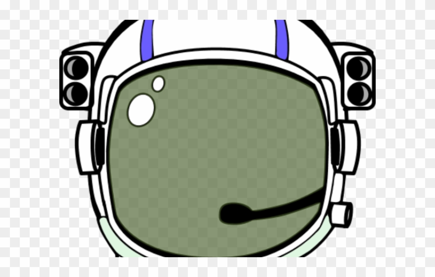 Helmet Clipart Astronaut - Space Helmet Transparent Background - Png Download