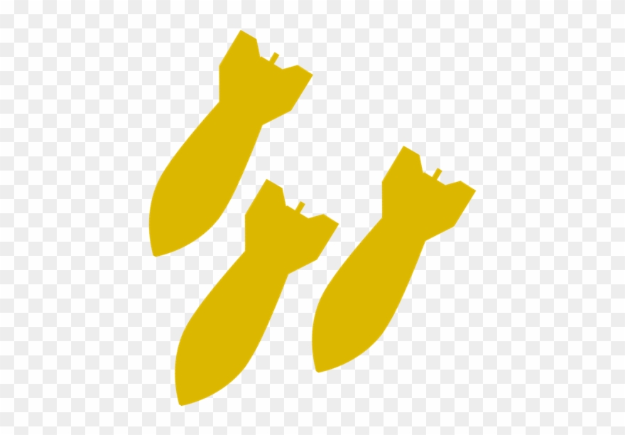 2 Million Tons Of Bombs Clipart