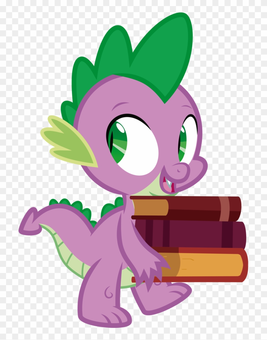 Spike Books By J - My Little Pony Spike Cry Clipart (#4508341) - PinClipart
