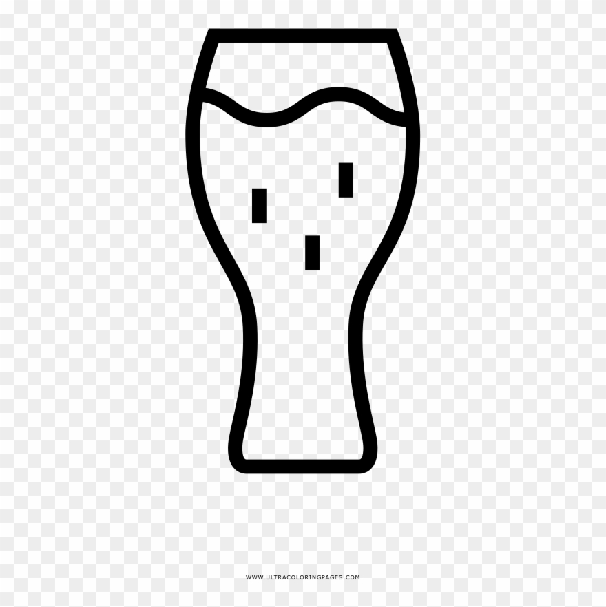 Soda Coloring Page Clipart