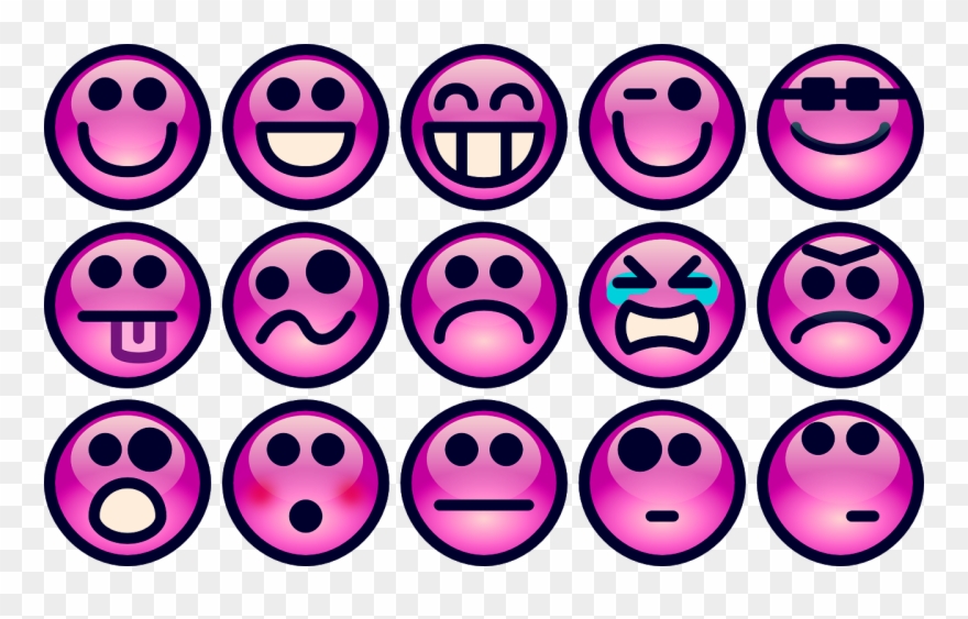 Emotions-36366 - Smiley Face Clip Art - Png Download
