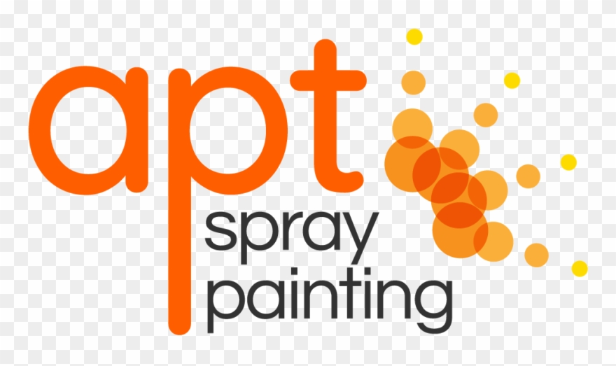 Apt Spray Painting Apt Spray Painting - Graphic Design Clipart