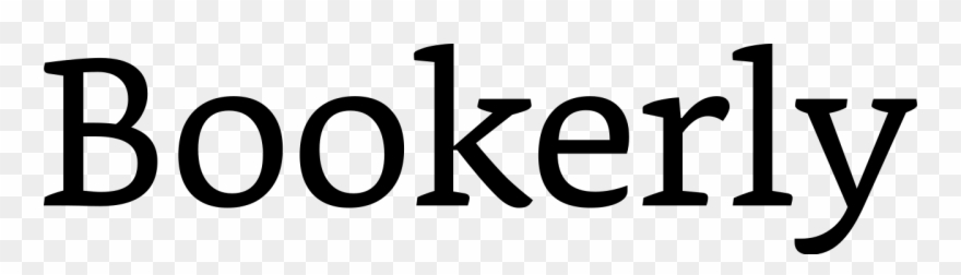 Bookerly Nameplate Sample - Calligraphy Clipart