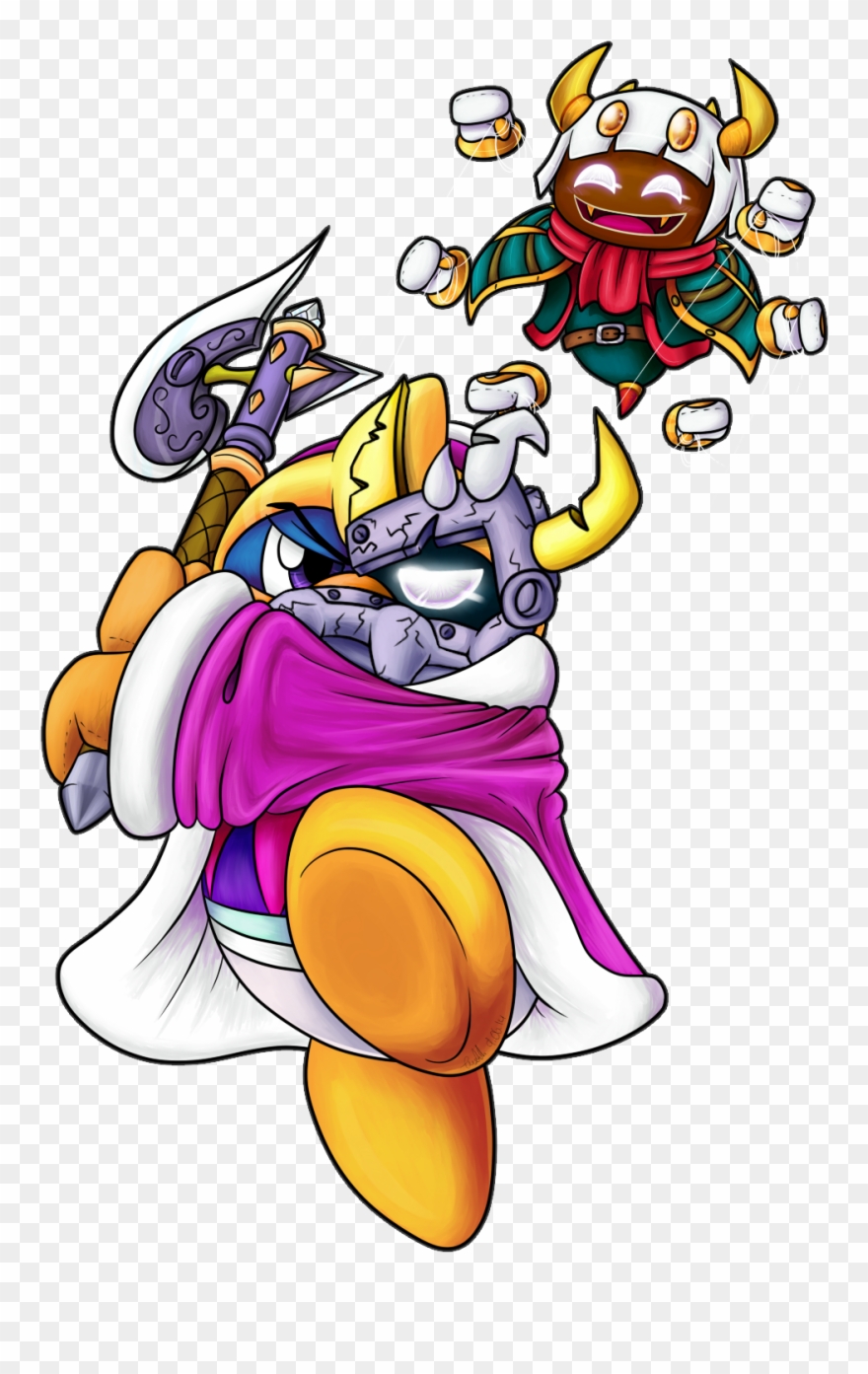 Kirby Masked Dedede Revenge Clipart