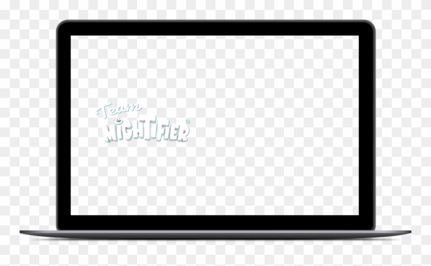 1234 - Transparent Macbook Mockup Png Clipart