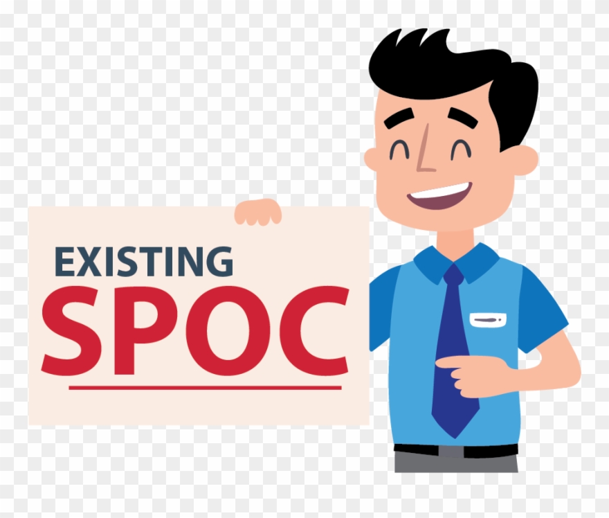 Existing Spoc - Cartoon Clipart