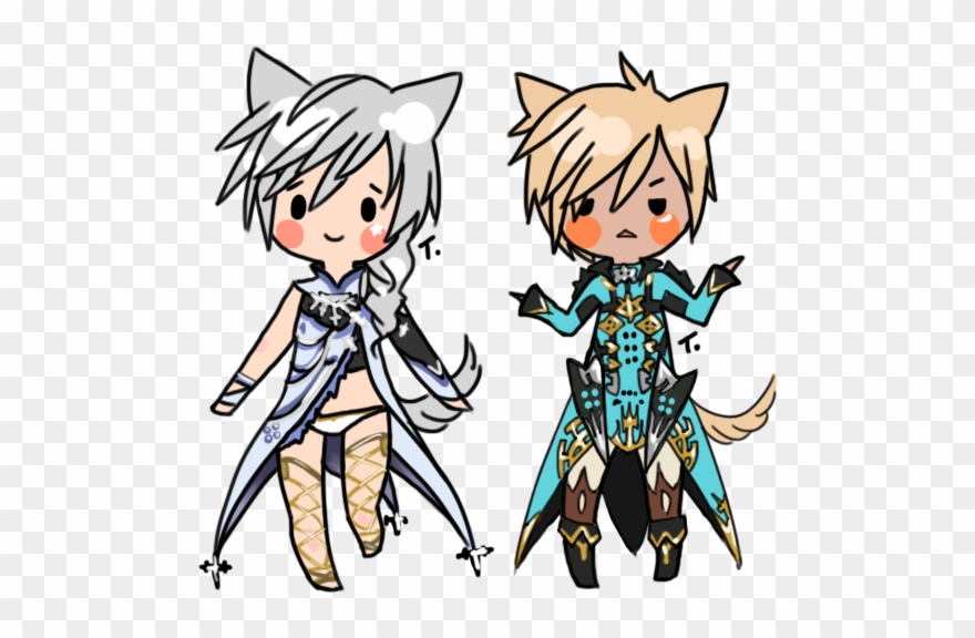 Tea Cakes Chibi Commissions Transparent Background - Cartoon Clipart