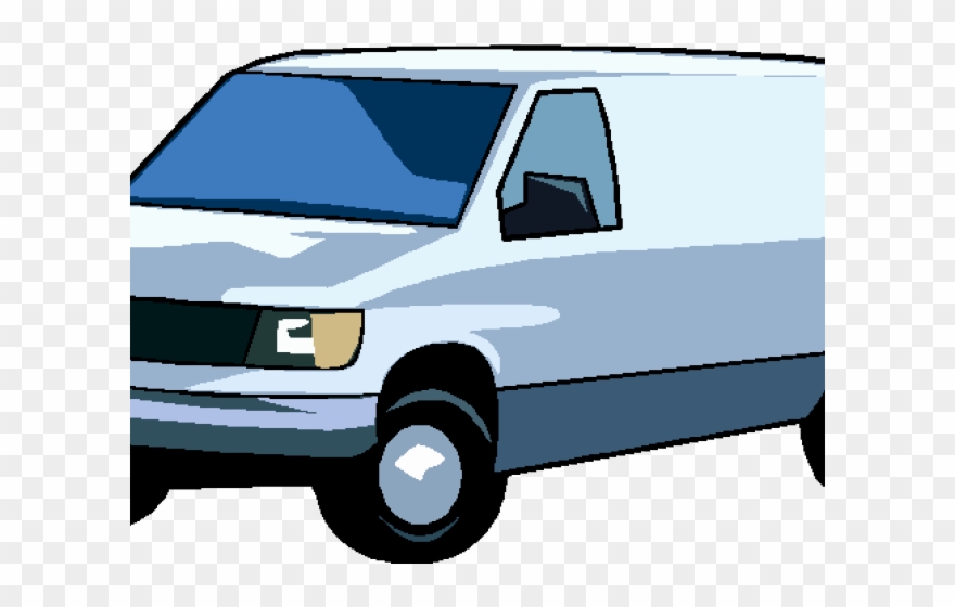 Vehicle Clipart Esl - Compact Van - Png Download