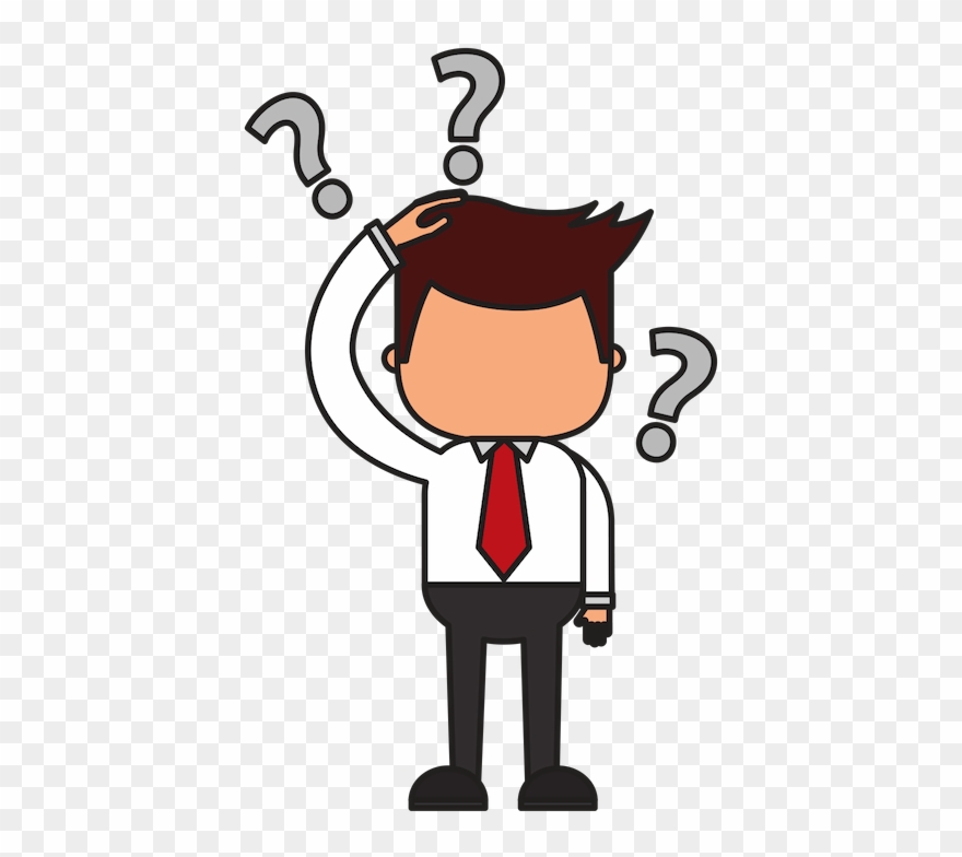 Question Mark People Cartoon Png Clipart